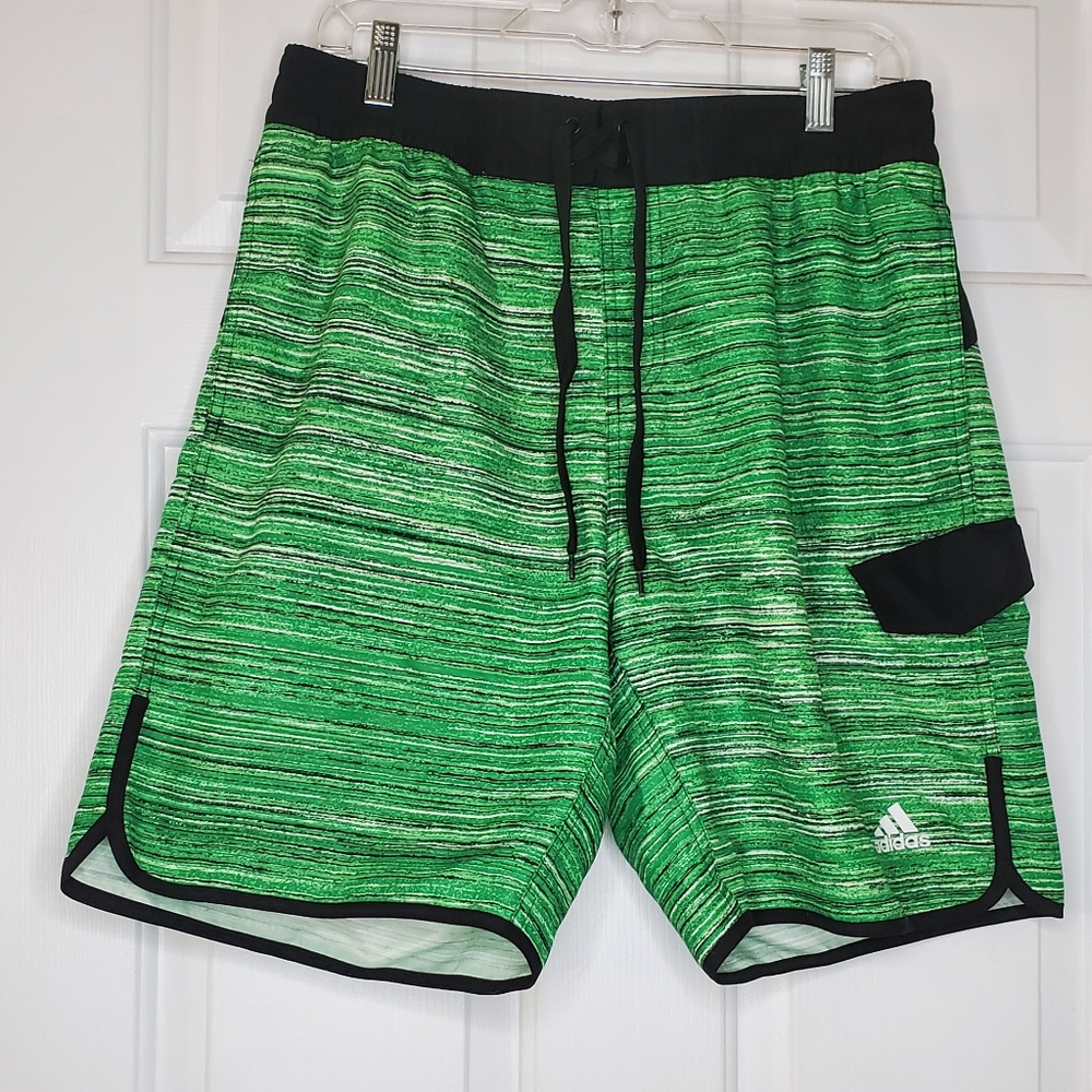 Adidas Swim Trunks Size Medium